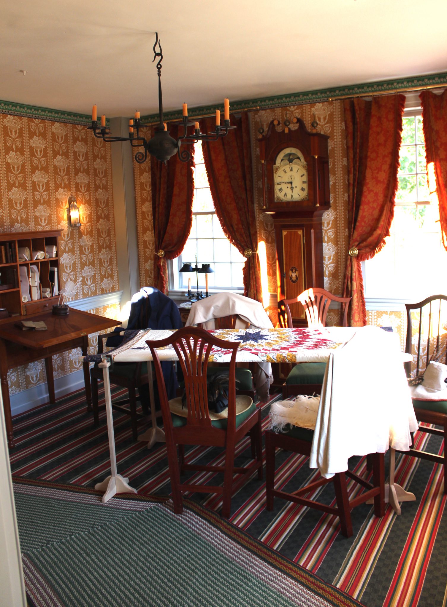 Emma Hale Parlor drapery