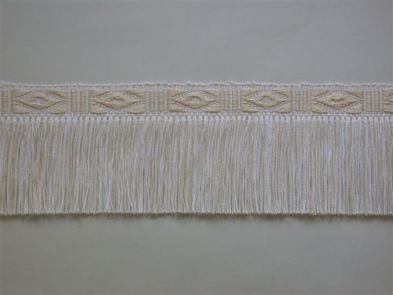 Silk diamond fringe
