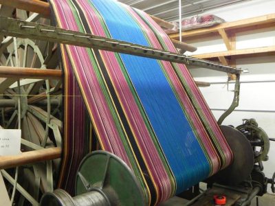 Damask Venetian Carpet on the loom