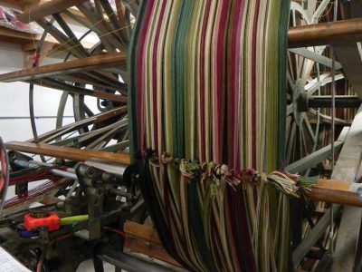 Warping a very complicated but beautiful Venetian Carpet