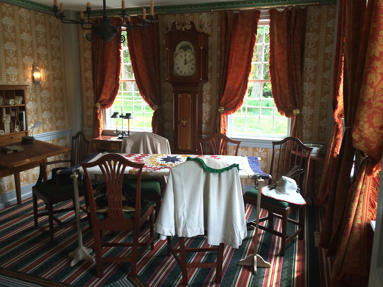 Emma Hale Parlor drapery